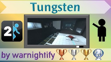 Portal 2 Custom Map - Tungsten (Blindrun)