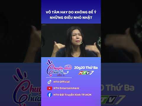 Vô tâm hay do không để ý những điều nhỏ nhặt