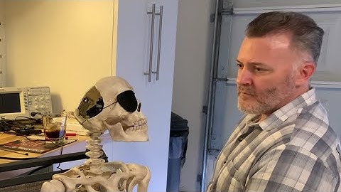 Face Tracking Skeleton Robot for Halloween - 2020 lock down project