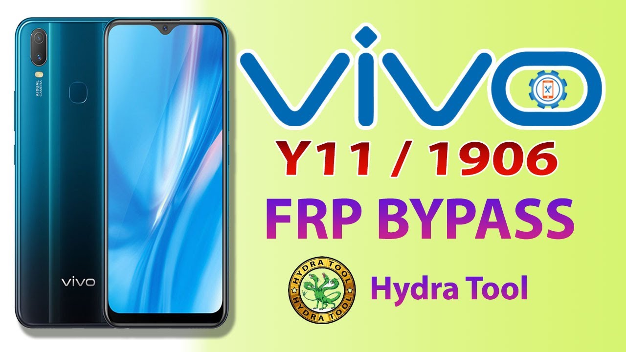 Vivo Y11 FRP Bypass By Hydra Tool 2022 | Vivo Y11 Pattern Lock Remove with Hydra Dongle
