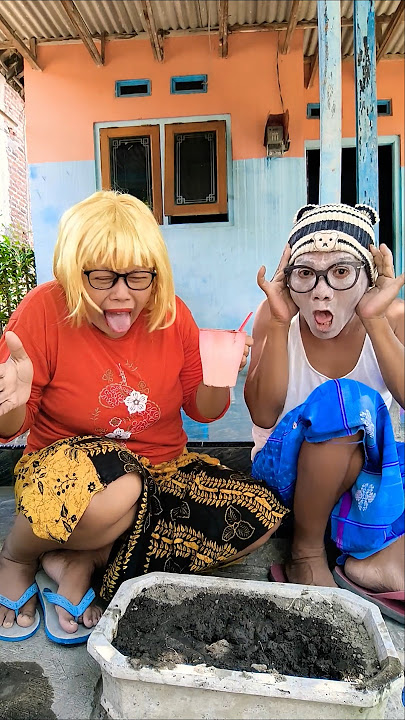 afek bikin minumaan dari tanah #shorts