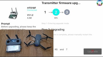 New Transmitter Firmware Update Fixes Bug on New Hubsan zino mini pro Drones New Software Mobile App