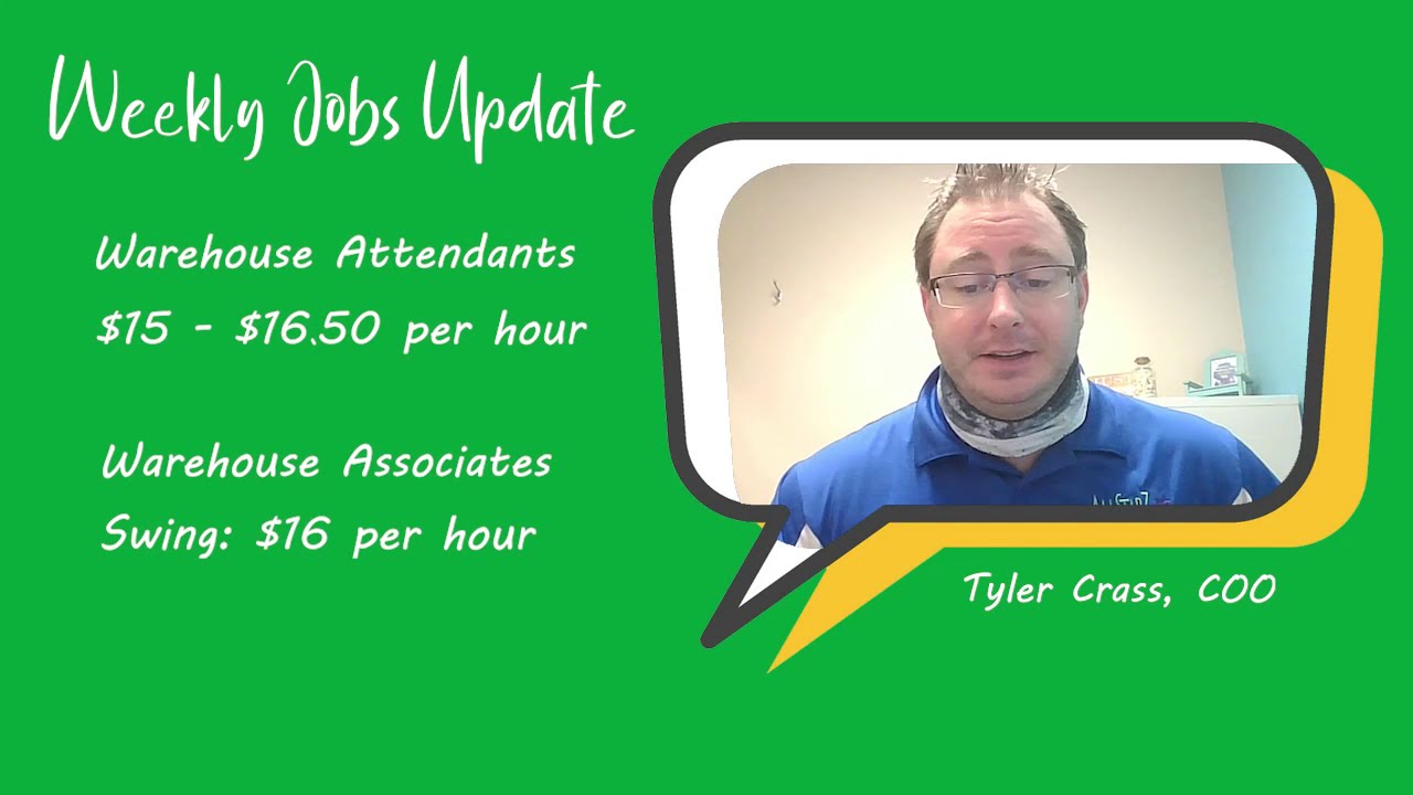 Weekly Jobs Update - 2/24/2021