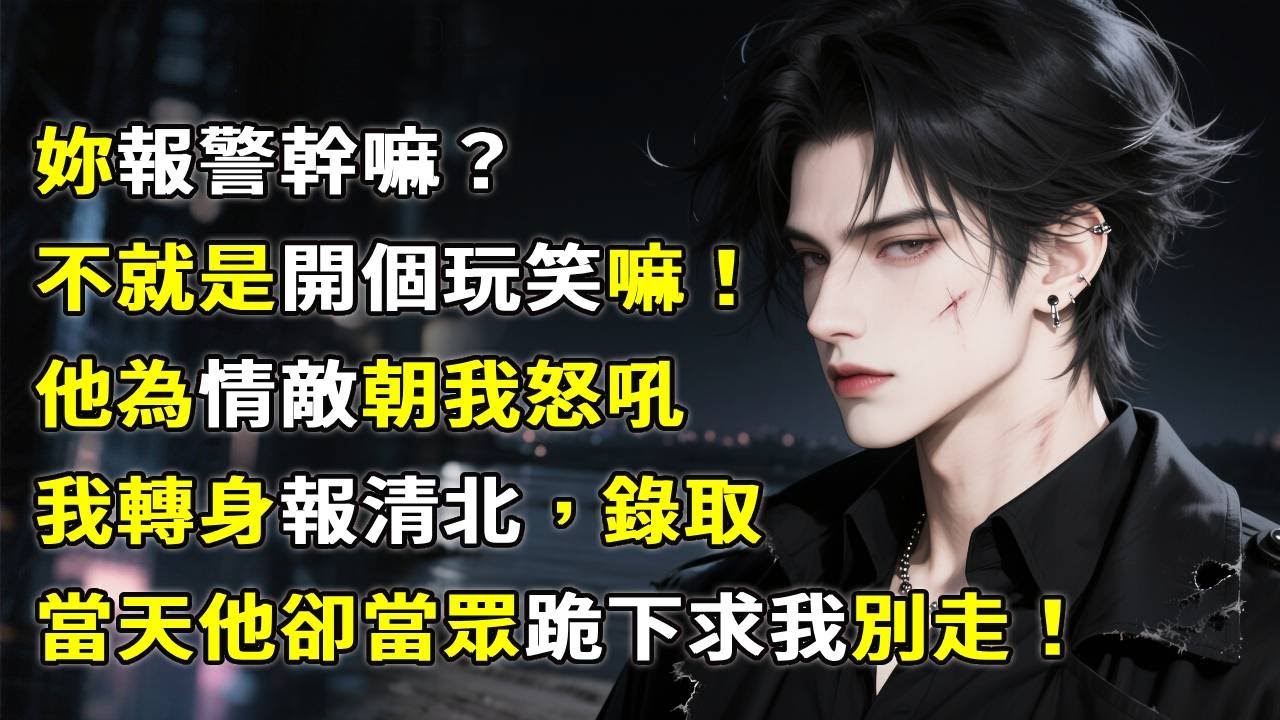 妳報警幹嘛？不就是開個玩笑嘛！他為情敵朝我怒吼，我轉身報清北，錄取當天他卻當眾跪下求我別走！#故事頻道 #故事分享 #情感故事 #愛情 #小說 #心月言情