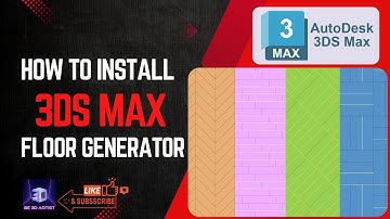 How to install Floor Generator Modifier for 3Ds Max 2023 || Install & Use Floor Generator Modifier