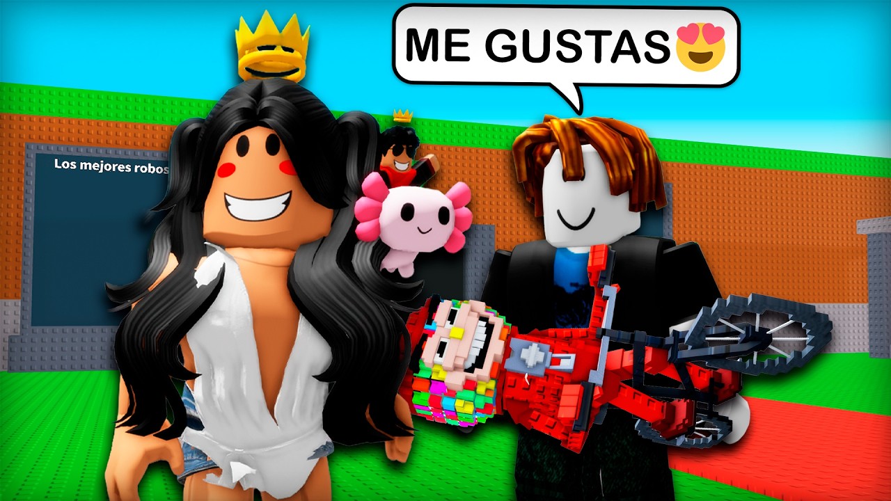 Me HICE PASAR por una CHICA en ROBA UN BRAINROT