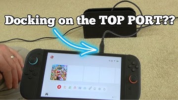 What Happens When you DOCK the Nintendo Switch 2 on the TOP PORT