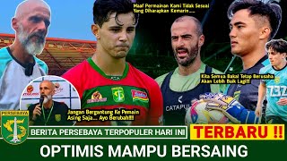 Persebaya Fokus Benahi Taktikš„Hilangnya Ciri Khas di Hadapan Bonekš«£ Rencana Gacor Eduardo Perez