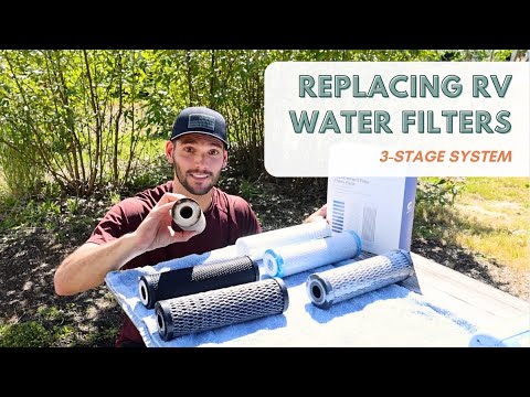How to Replace RV Water Filters - DIY Water Filter System - YouTube
