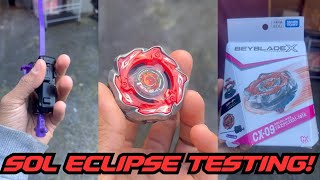 Beyblade X - Sol Eclipse VS Meta Attack Types! Featuring the UK Champion!