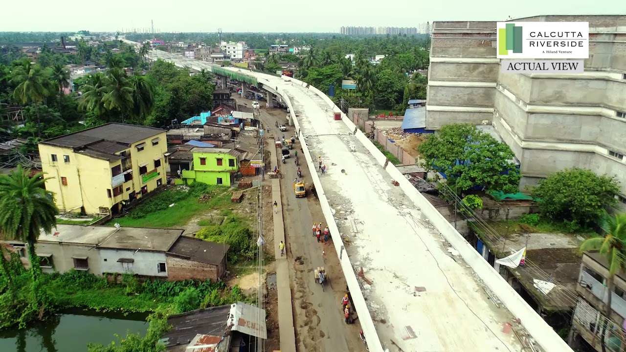 Elevated Road connecting New Alipore to Calcutta Riverside in 15 mins