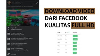 How to Download Full HD Facebook Videos screenshot 1