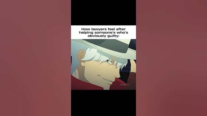 POV: How lawyers feel after helping someone who's obviously guilty #anime #relatable #fypシ゚viral
