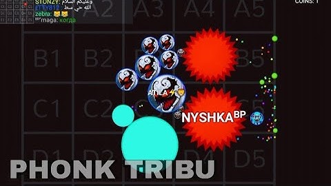 epic and lucky moment in blob io/phonk tribu