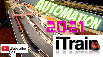 iTrain Time Lapse 2021 N Gauge - Weston Parkway Model Railway