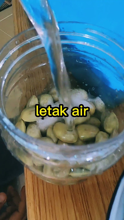 Buat petai jeruk senang je rupanya.