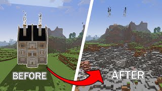 I Have Blowed My House In Minecraft (100 subs special)