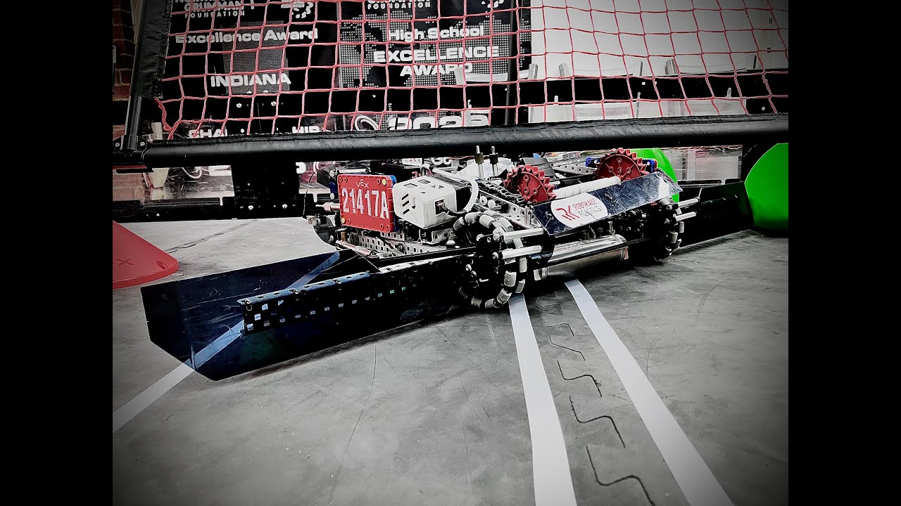 21417A Over Under Early Season Robot Explanation - YouTube