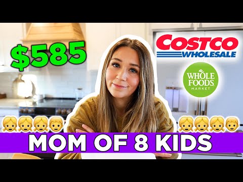 Costco and Whole Foods Gluten Free Grocery Haul | Mom of 8