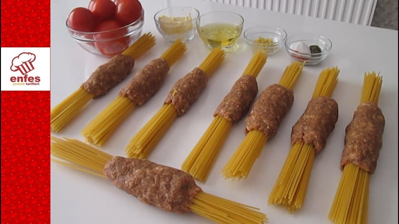 Köfteli Makarnalı Müthiş Bir Ana Yemek Tarifi / Enfes Yemek Tarifleri