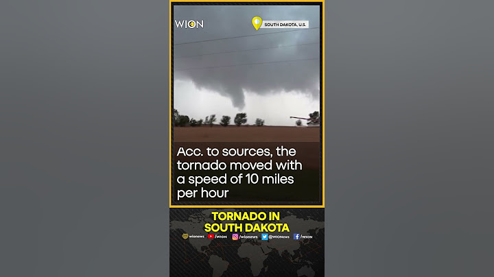 Tornado touches down in South Dakota