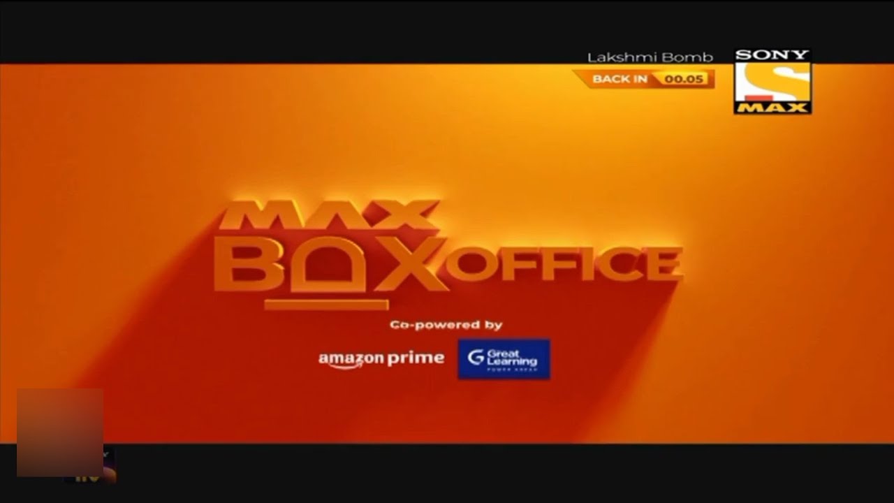 Max Box Office 2021 Promo Sony Max YouTube