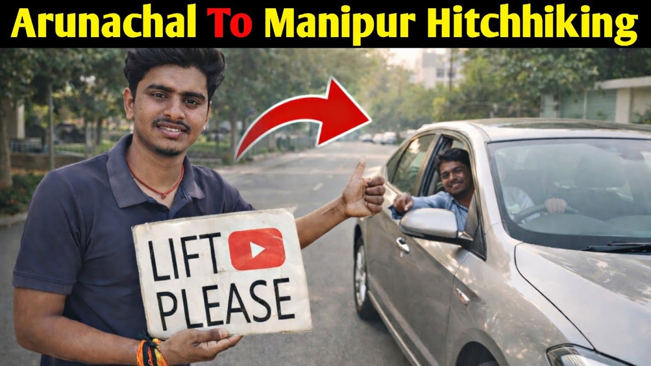 Arunachal to Manipur by Road | Epic Hitchhiking Adventure in Northeast India 🇮🇳
