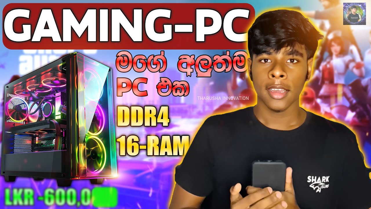 My New Gaming Pc Build Sinhala | Ram ප්‍රශ්නය එක්ක හදපු Pc එක | Low Budget -16 Ram Ddr 4 - 8th 😯😱