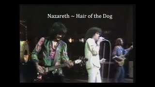 Nazareth ~ Hair of the Dog ~ 1977 ~ Live Video, on BBC TV