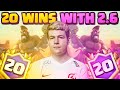 20 WINS WITH 2.6 HOG CYCLE! NO TILT 20-WIN CHALLENGE GAMEPLAY - Clash Royale