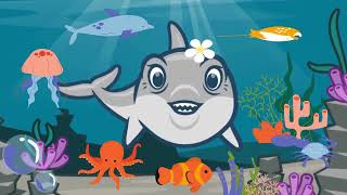 Nursery Rhymes Kids’ Songs - Baby Shark Sings Have You Ever Been Fishin' + Down By the Station