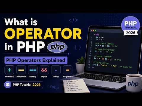 What is Operator in PHP | PHP Operators Explained | PHP Tutorial 2026