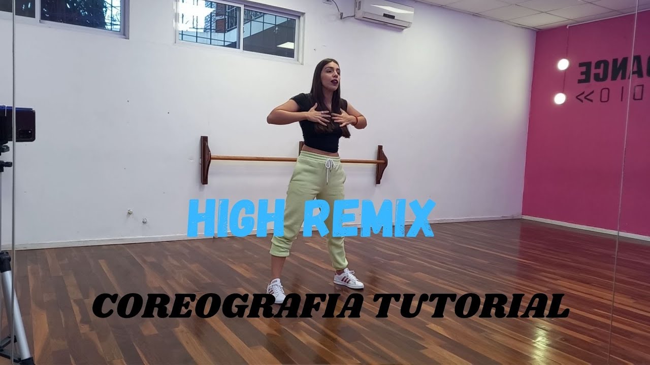 Maria Becerra x TINI x Lola Indigo - High Remix // COREOGRAFIA TUTORIAL