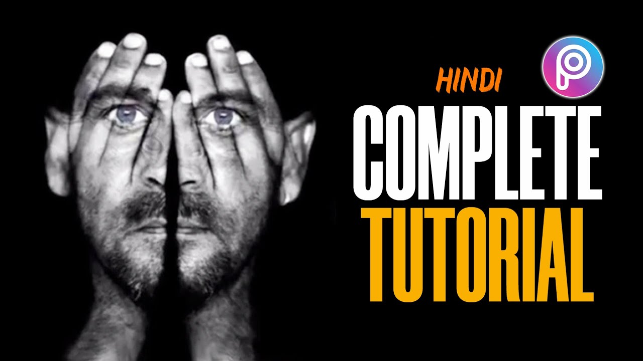 Creative hand over face photo manipulation in Picsart I photo manipulation on mobile