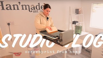 unboxing, setting up & testing the xTool screen printer -  Ad