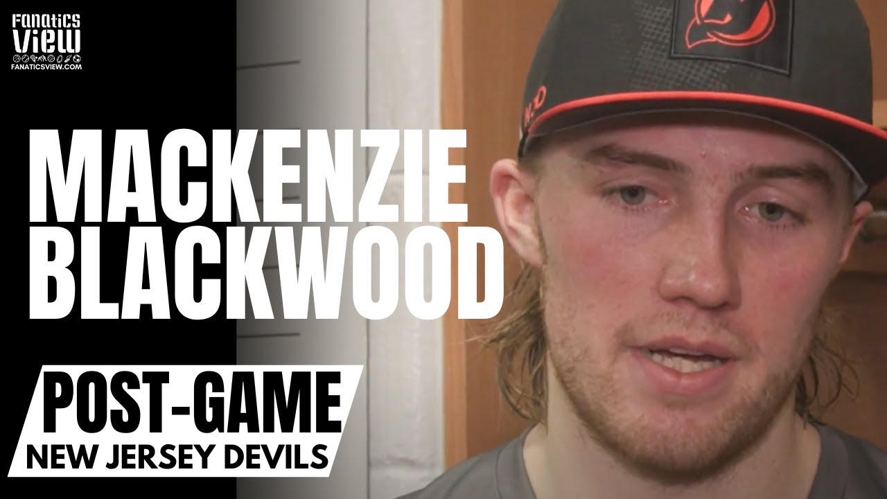 Should Mackenzie Blackwood's questionable behavior concern Devils
