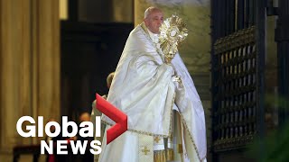 Coronavirus outbreak: Pope Francis holds dramatic Urbi et Orbi service in empty St. Peter's Square