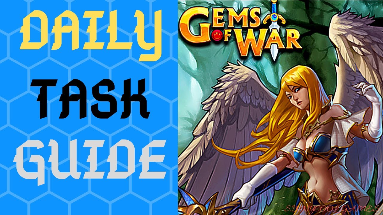 Daily Task Guide 2019 | Gems of War beginner guide | Tips and strategy on doing daily tasks