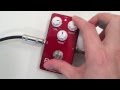 Crimsontone Demo Rosso Fuzz Pedal