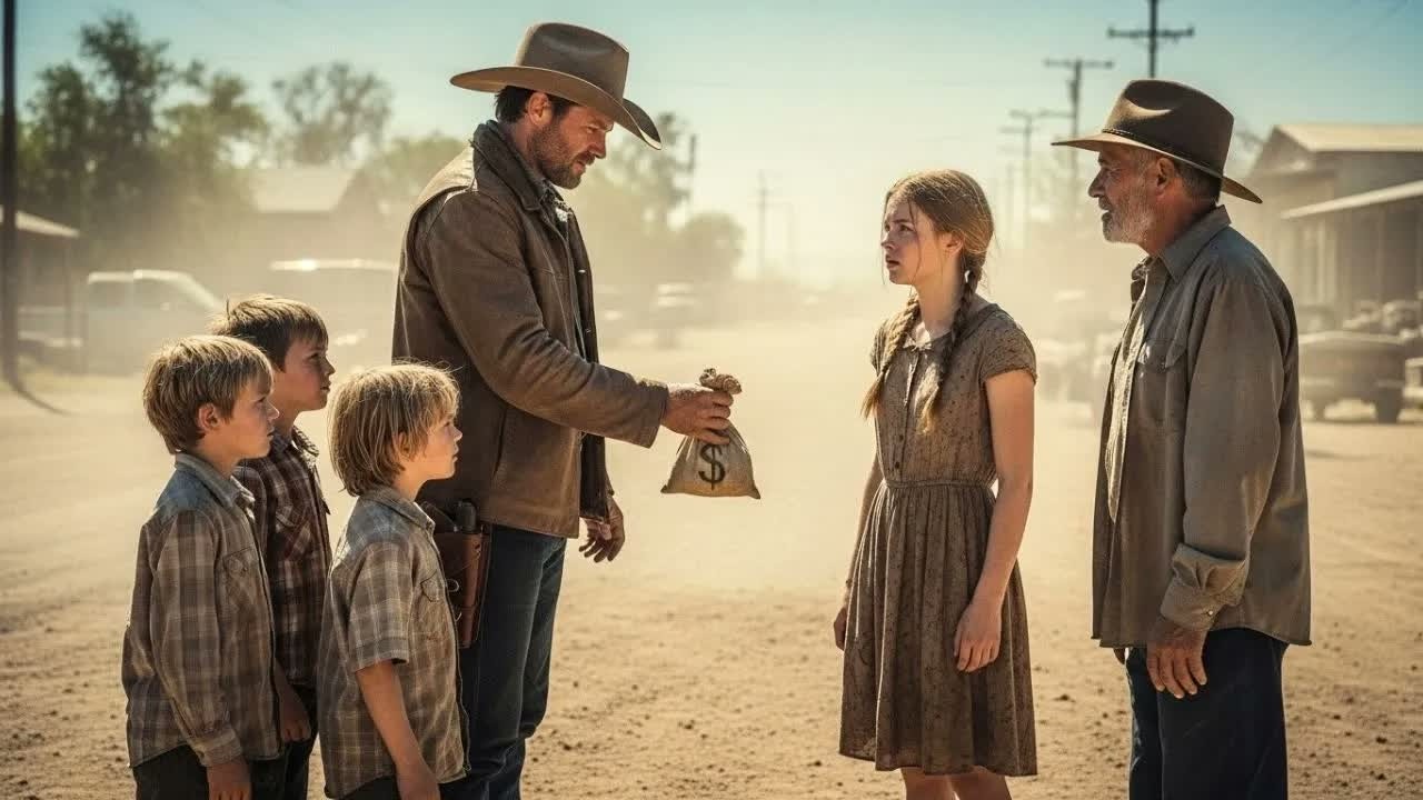 She Was Sold Like Property at 18 — Until a Cowboy With 3 Kids Defied the Entire Frontie