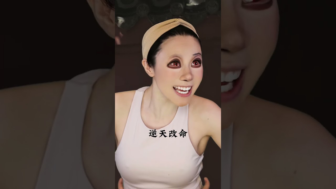 逆天改命我吹喇叭#挑战100个反派角色 #makeup #makeuptutorial #cosplay #shorts