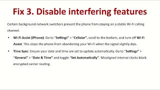 How to Fix Visible Wi-Fi Calling Not Working – iPhone & Android Troubleshooting
