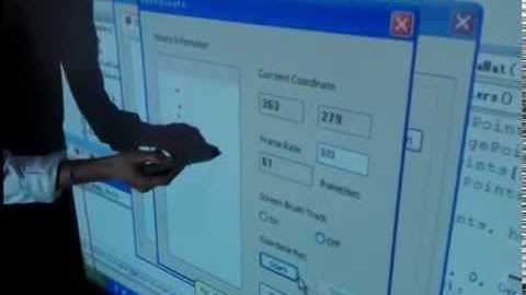 Using Inferred turning any space into an interactive whiteboard