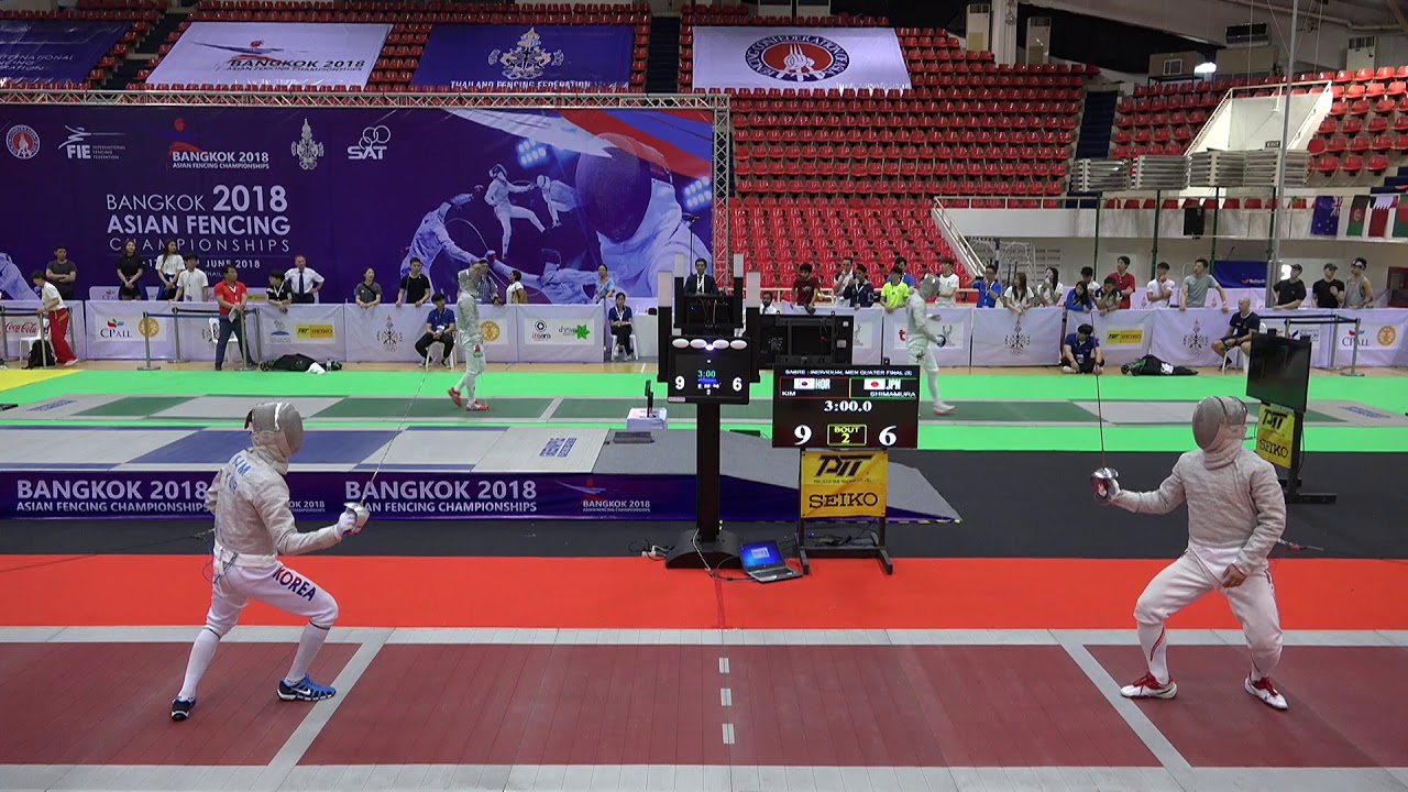 Asian Championships 2018 Bangkok Day03 19June2018 Men’s Sabre Ind_8
