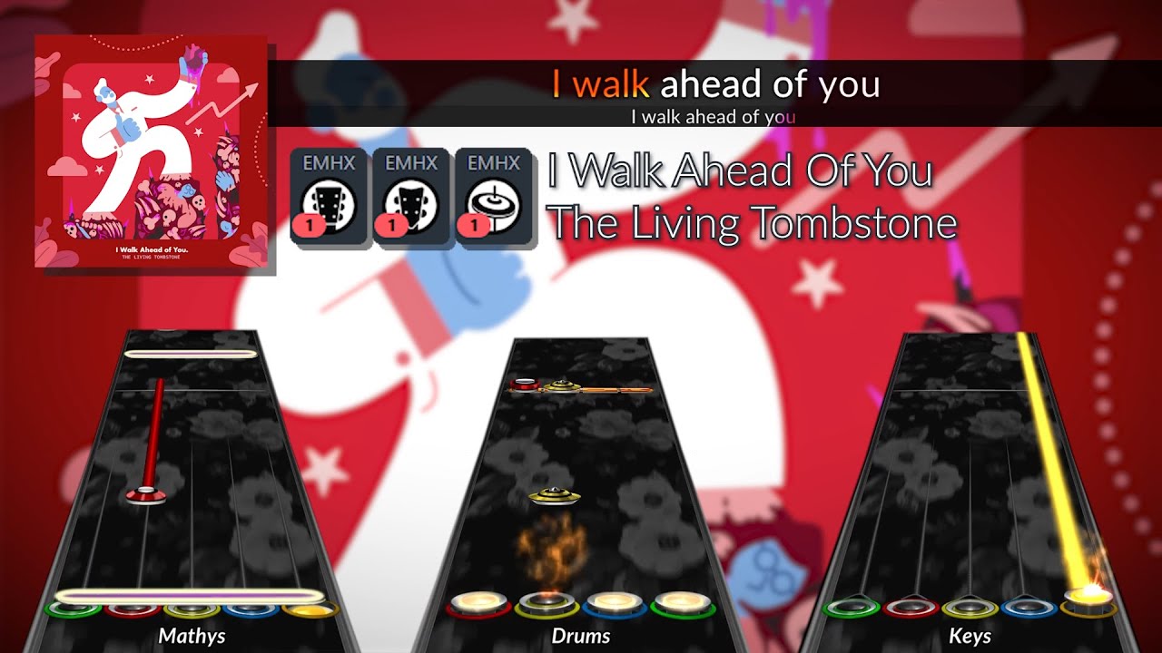 I Walk Ahead Of You by The Living Tombstone | Clone Hero Chart Preview
