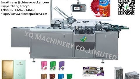 auto folding carton box gluing packing machine for bearing cartoning machines картонная машина