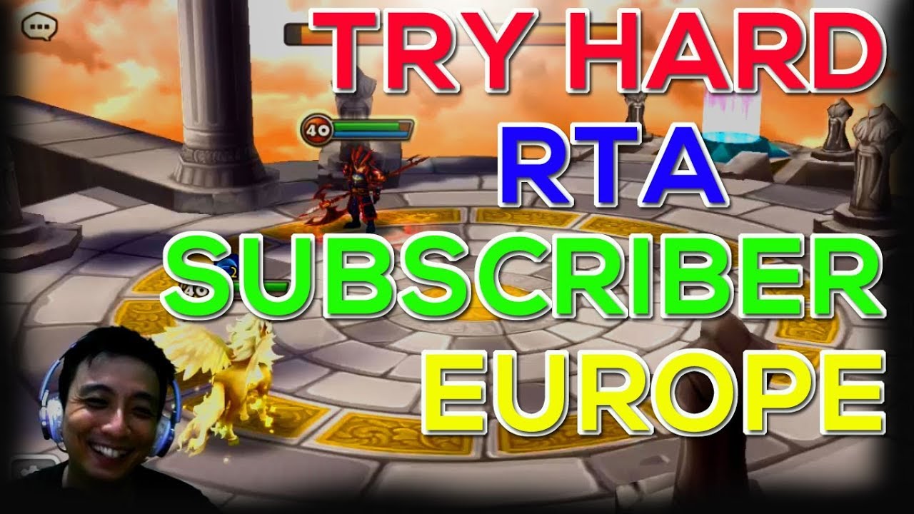 [ENG SUB] Try Hard RTA Subscriber Account Europe Server - Summoners War ...