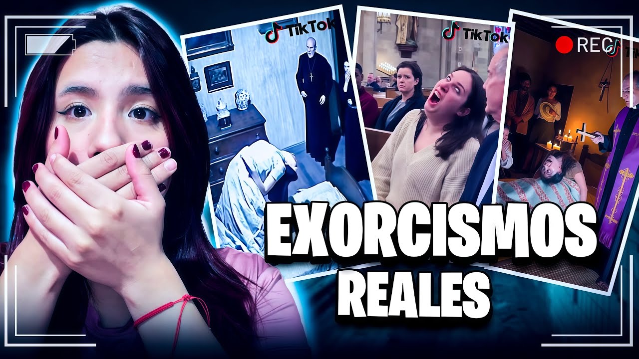 EXORC1SMOS REALES!!?😱 *Reaccionando a videos*