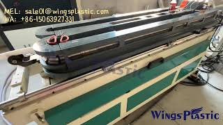 Single Wall Corrugated Pipe Extrusion Line, Plastic Corrugated Pipe Machine.