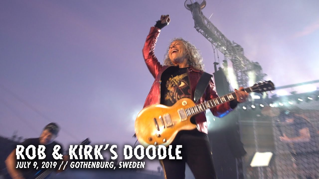 Metallica: Rob & Kirk's Doodle (Gothenburg, Sweden - July 9, 2019 ...
